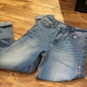 NWT AE curvy mom jeans